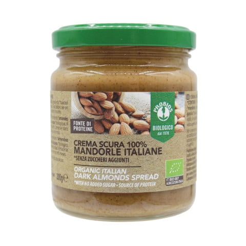 Bơ Hạnh Nhân Hữu Cơ 200g Organic Dark Almond Spread