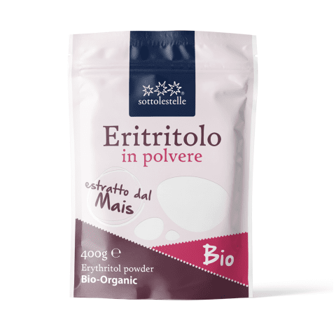 Đường Ăn Kiêng Erythrytol hữu cơ 400g Sottolestelle Organic Erythrytol Sweetener