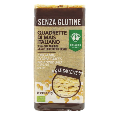 Bánh Gạo Bắp Ngô Hữu Cơ 130g          ProBios Organic Corn Cakes