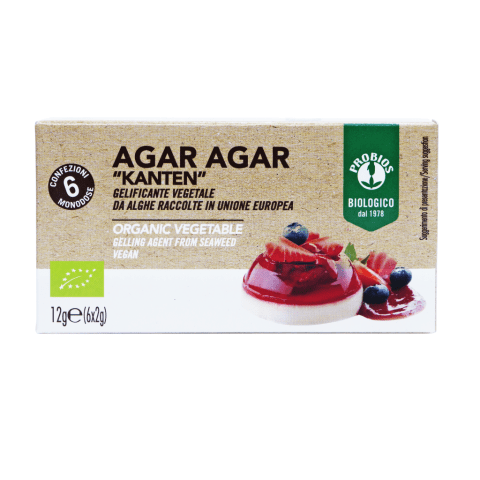 Bột Rau Cau Agar Agar Hữu Cơ 6x2g ProBios Organic Agar Agar Seaweed